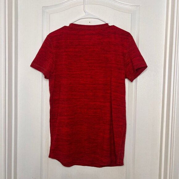 American Eagle Mens Red Heathered Graphic T-Shirt Short Sleeve Size Small NWT - Picture 5 of 7